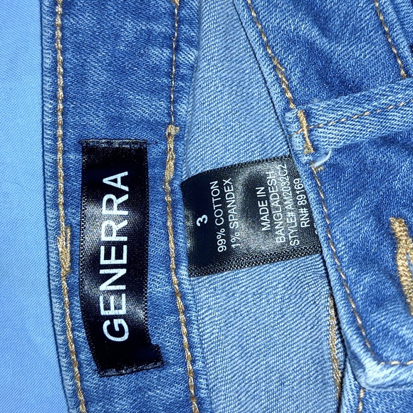 Generra Jeans (Size 3) Crop -  Inseam 26 1/2" - Picture 2 of 8